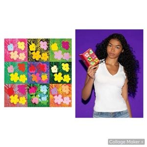 APPLY STICKERS | Flowers by Andy Warhol (5" Sticker Sheet)